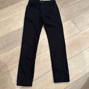 JORDACHE GIRLS BLACK PANTS SKINNY FIT SIZE 14